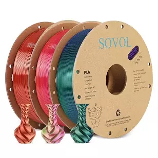 Triple Color Silk Filament PLA