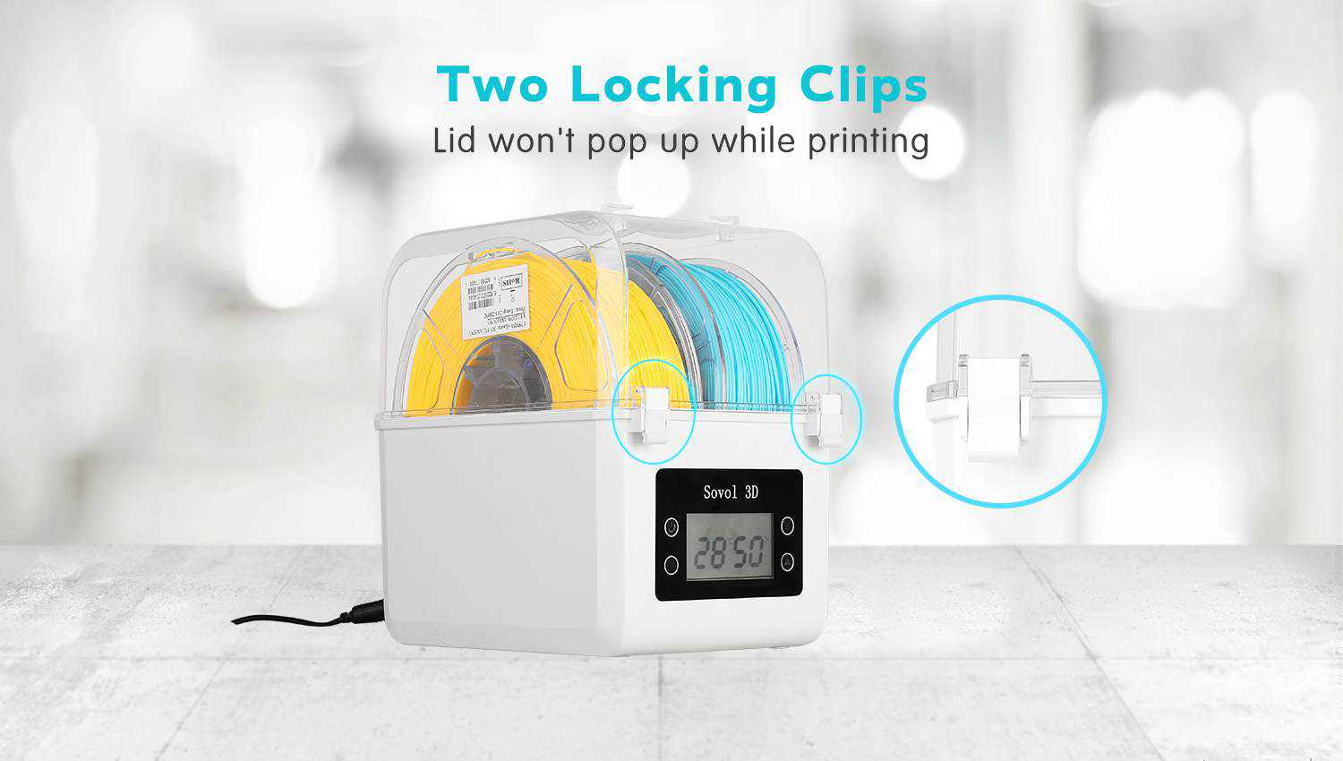 filament-dryer-3d-printer-with-two-locking-clips