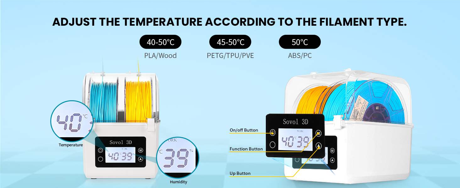 recommended-setting-temperature-for-sovol-filament-dryer-for-pla-tpu-abs-pcs-pve-petg