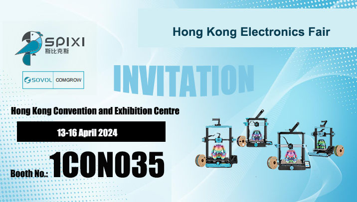 Hong Kong Electronics Fair Invitation from SOVOL